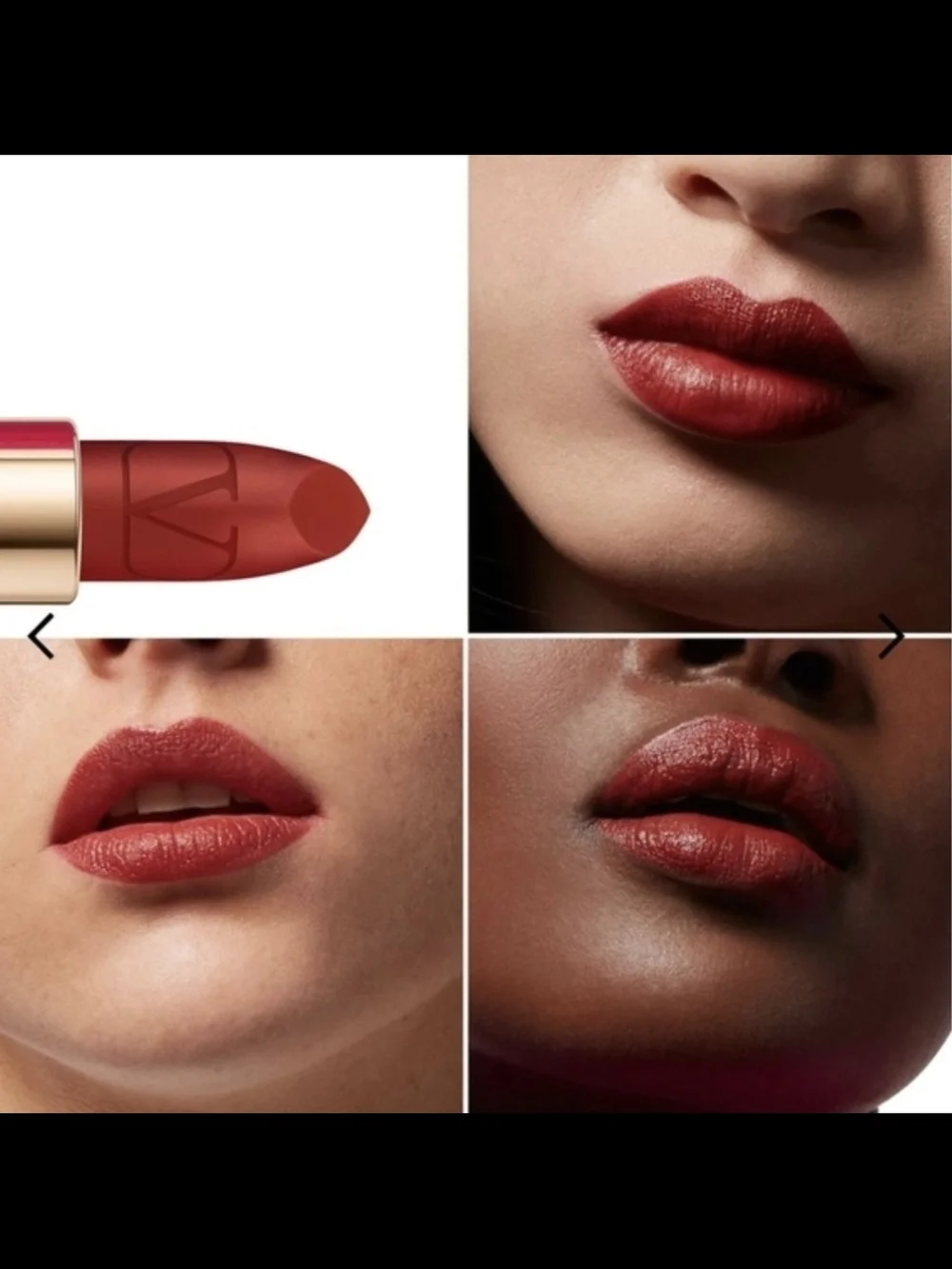Valentino Matte Lipstick in Deep Red